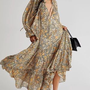 NWT Feeling Groovy Maxi dress. Size M. Brand Free People
